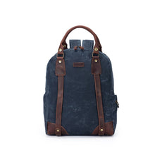   Maker's Canvas Backpack | Blue by della Q sold by Lift Bridge Yarns