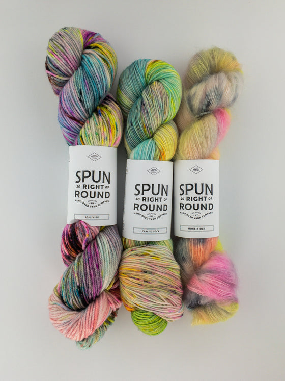  Mohair Silk | LYS Day 2024 Exclusive| Pastel Pop by Spun Right Round sold by Lift Bridge Yarns