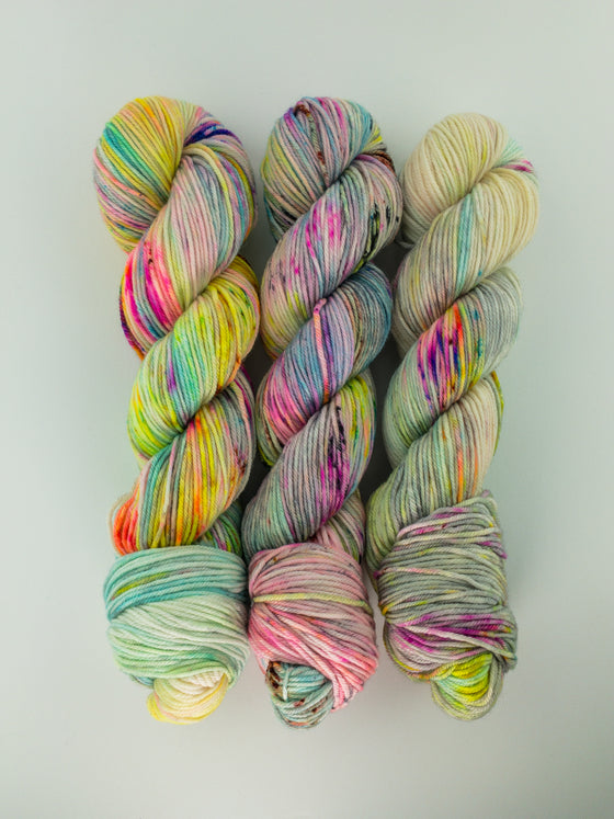  Squish DK: LYS Day 2024 Exclusive | Pastel Pop by Spun Right Round sold by Lift Bridge Yarns