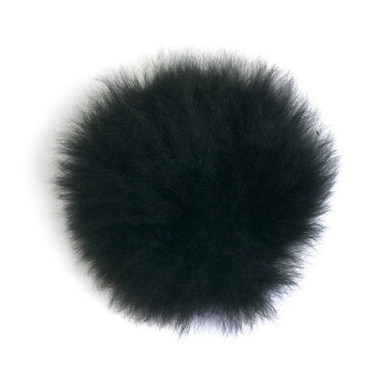 Black Alpaca Pom Poms | Natural Colors by TOFT sold by Lift Bridge Yarns