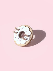   Donut Pom Maker – Vanilla (Medium) by Pom Maker sold by Lift Bridge Yarns
