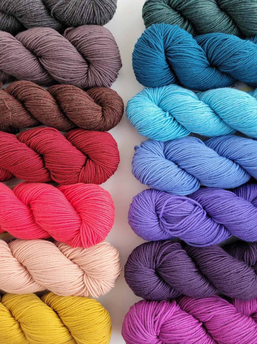 普利茅斯纱线选择|精纺美利奴羊毛Superwash – Lift Bridge Yarns