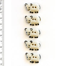  Smiley Sheep Buttons | 5 ct