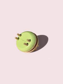   Macaron Pom Maker – Pistachio (Small) by Pom Maker sold by Lift Bridge Yarns