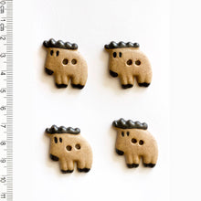  Moose Buttons | 4 ct