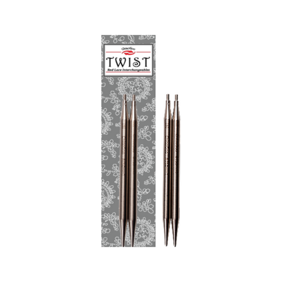 Interchangeable Needles | TWIST Lace Tips - 4"