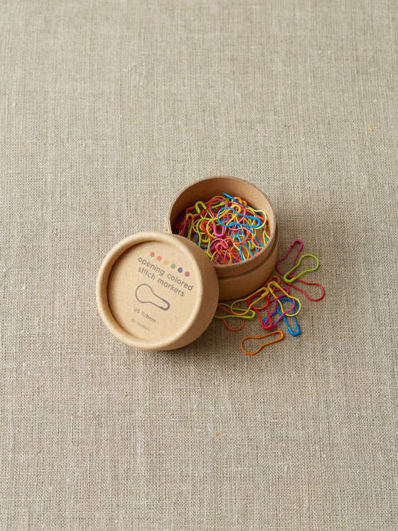  Stitch Markers | Colorful Opening by Cocoknits sold by Lift Bridge Yarns