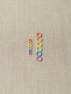  Stitch Markers | Colorful Ring - Small by Cocoknits sold by Lift Bridge Yarns