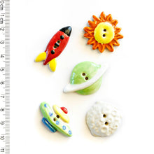  Space Buttons | 5 ct