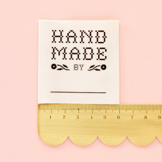 Crafty Handmade By: Organic Cotton Write In Sewing Labels | 4ct