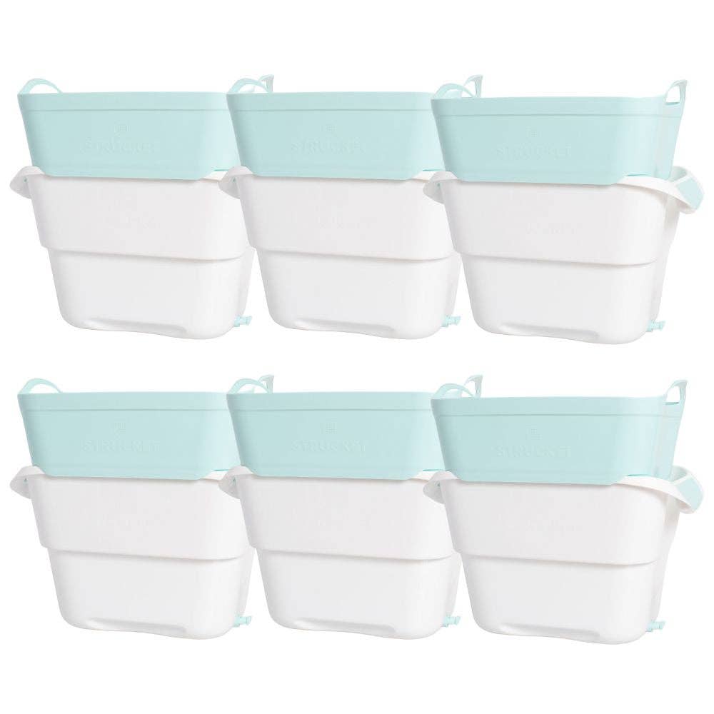 Strucket 19L (5 Gallon) Strainer Bucket – Aqua | Laundry Bucket