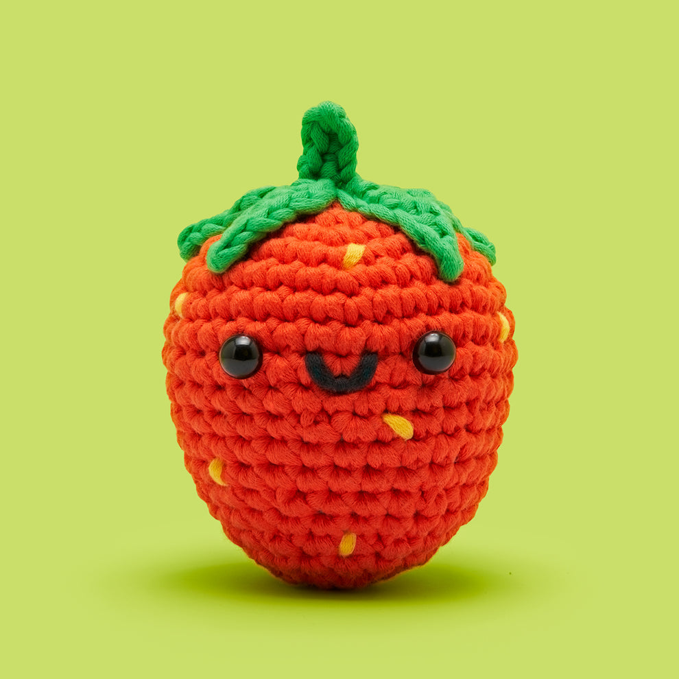 Alice the Strawberry Crochet Kit | Crochet Kit