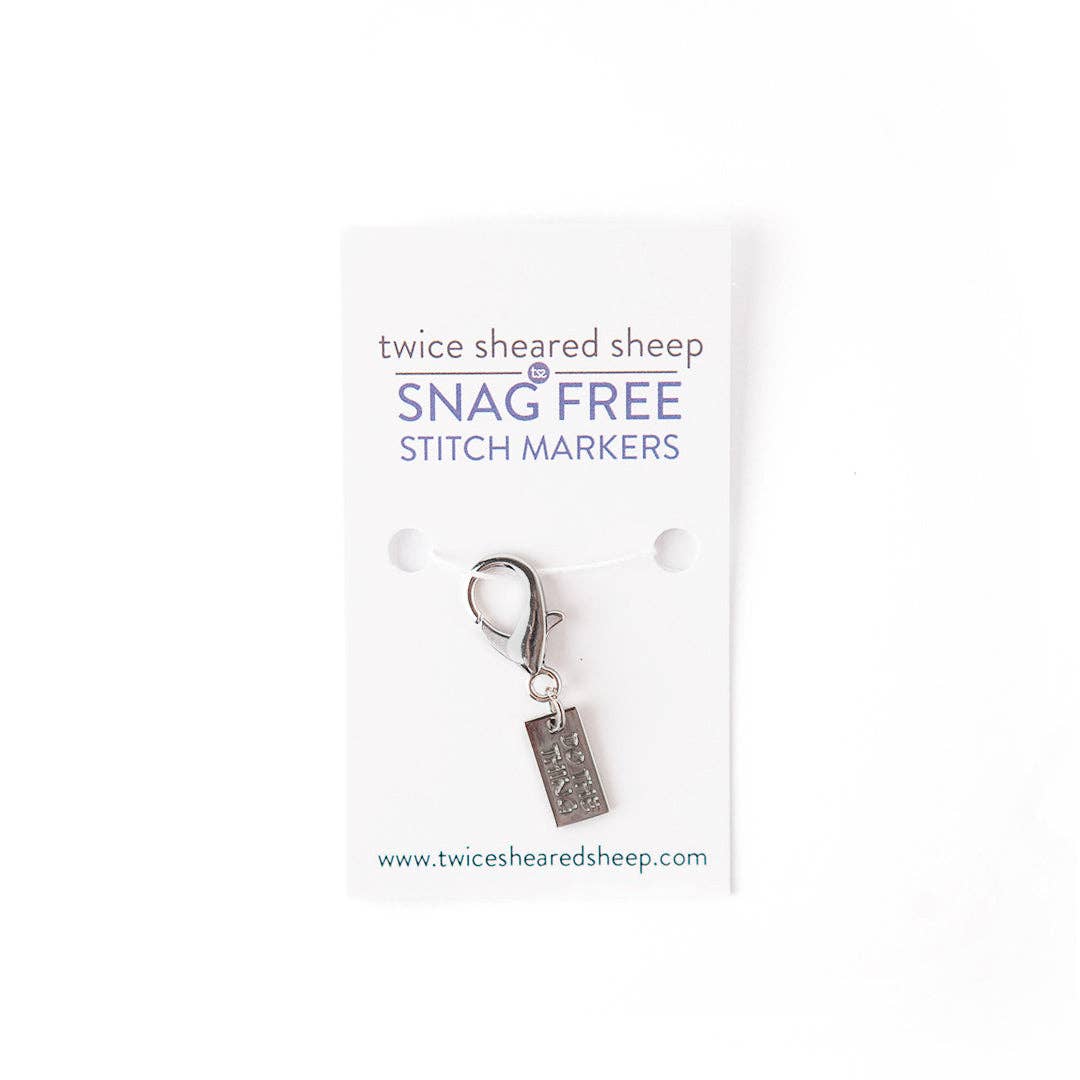 Do The Thing Stitch Marker | Notions - Stitch Markers