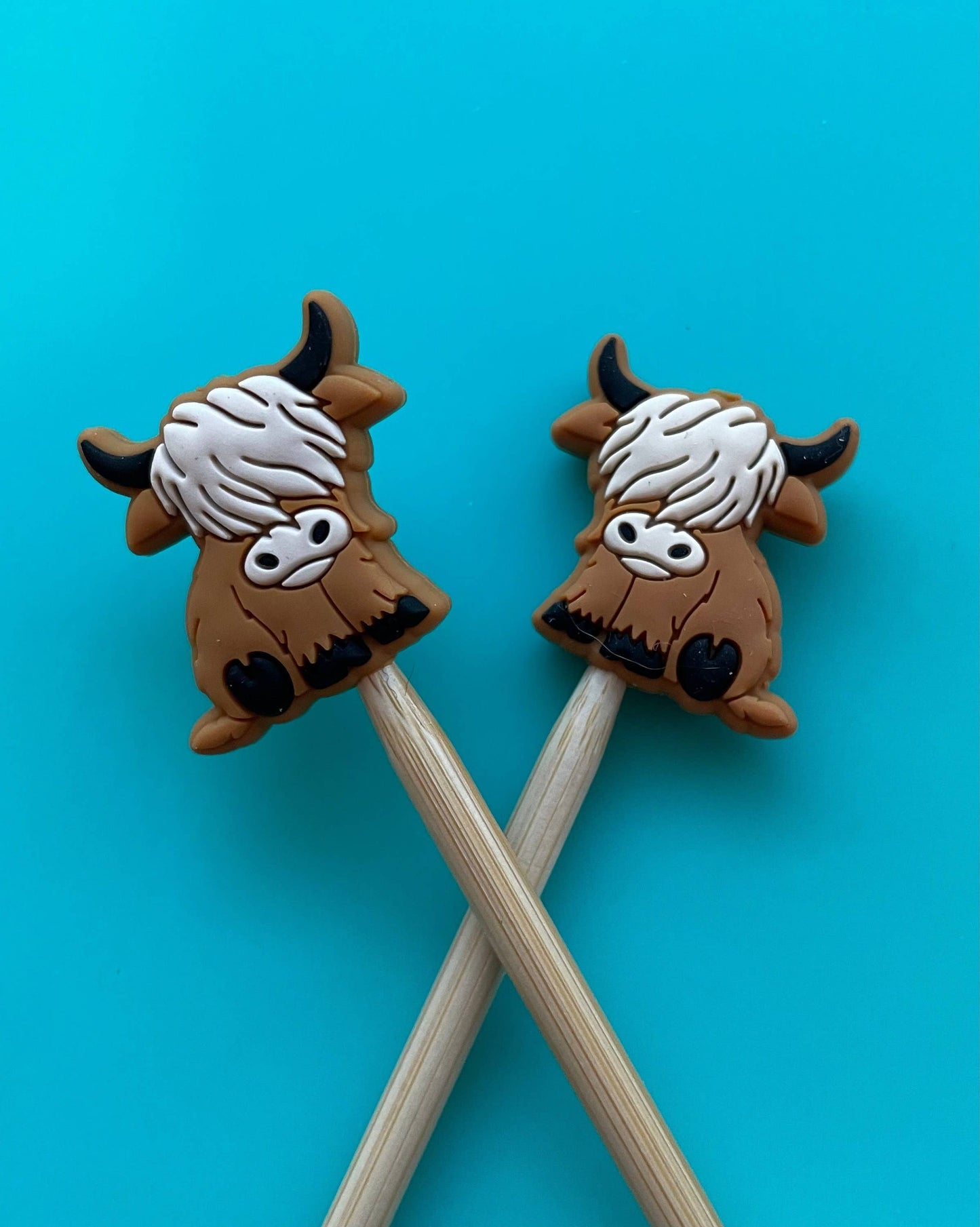 Highland Cow Needle Stoppers | Needle Stoppers
