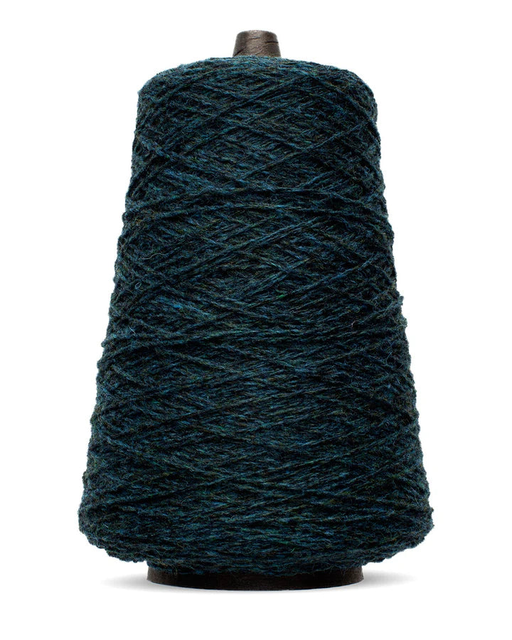 Shetland | 1/2lb Cones Loden Blue | Yarn - Fingering