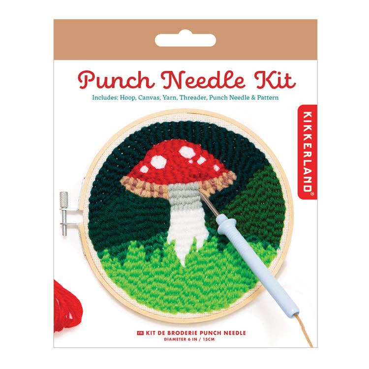Punch Needle Kit | Mushroom | Punch Needle Kit