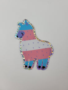  Glitter Trans Pride Alpaca Sticker by Lift Bridge Yarns sold by Lift Bridge Yarns