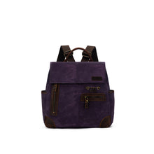  Maker's Canvas Midi Backpack | Purple
