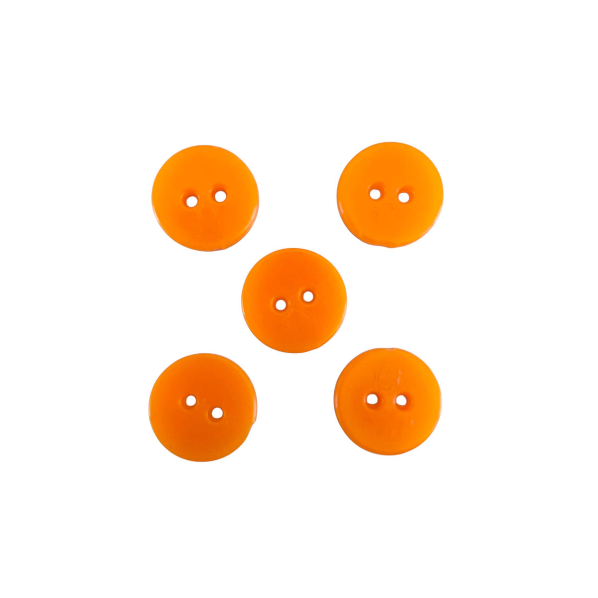 Orange Recycled Plastic Little Buttons Set |