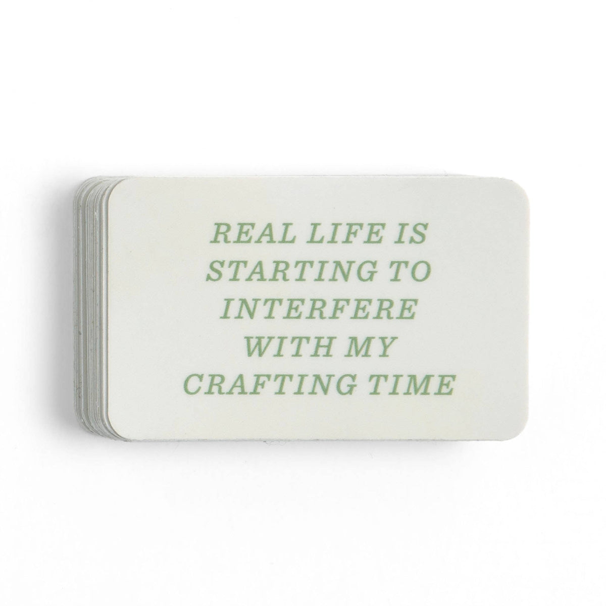 Real Life Is Starting To Interfere Decal Sticker | Sticker