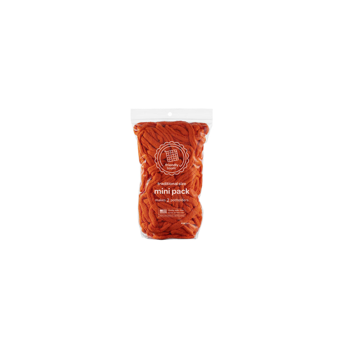 Mini Pack (Traditional) ORANGE | Hand Looms