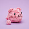  Bacon the Pig Beginner Crochet Kit by The Woobles sold by Lift Bridge Yarns