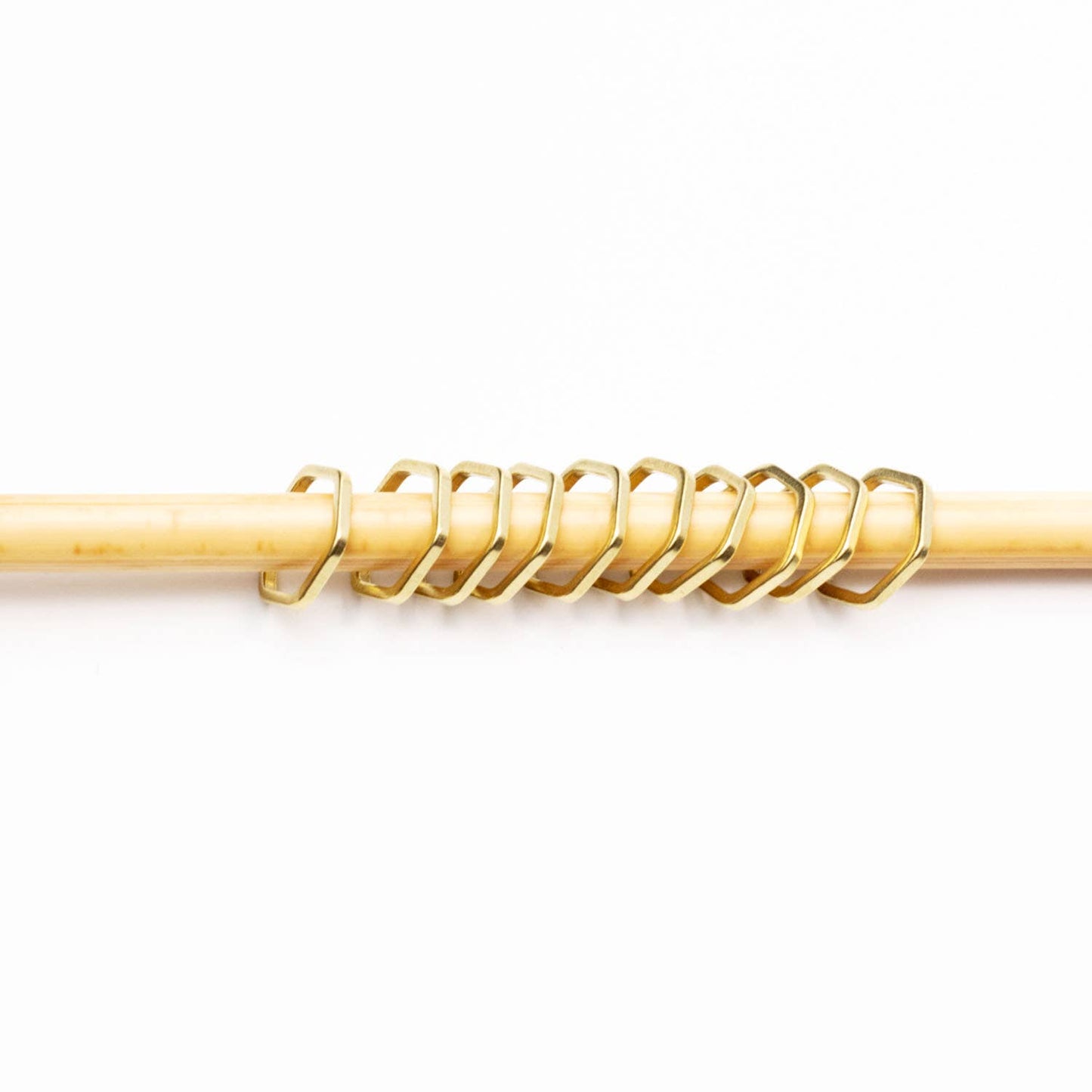 Honeycomb Stitch Markers | Notions - Stitch Markers