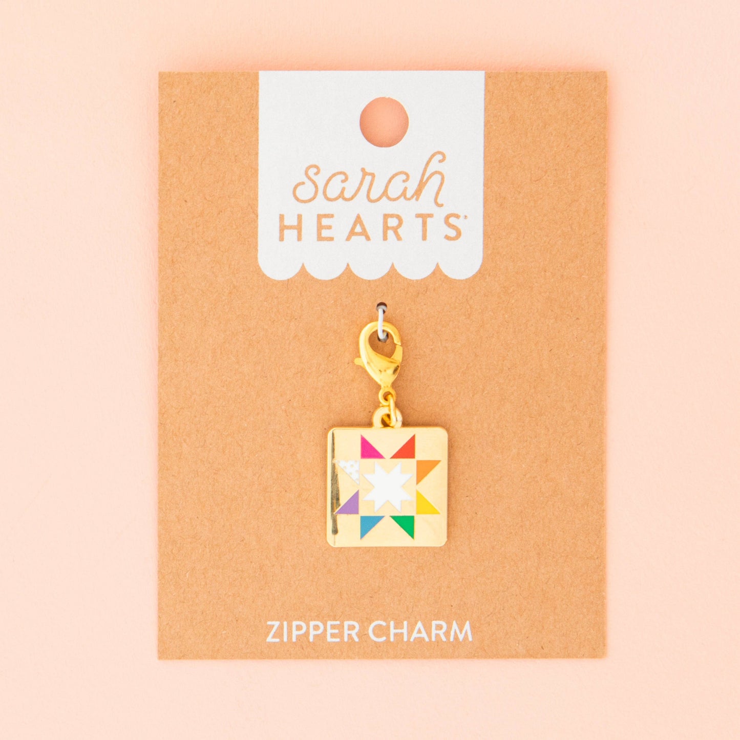 Quilt Star Removable Zipper Charm | Notions - Progress Keepers