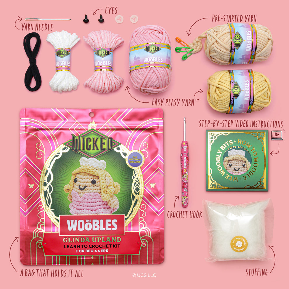 The Woobles | Glinda Upland Crochet Kit – Lift Bridge Yarns