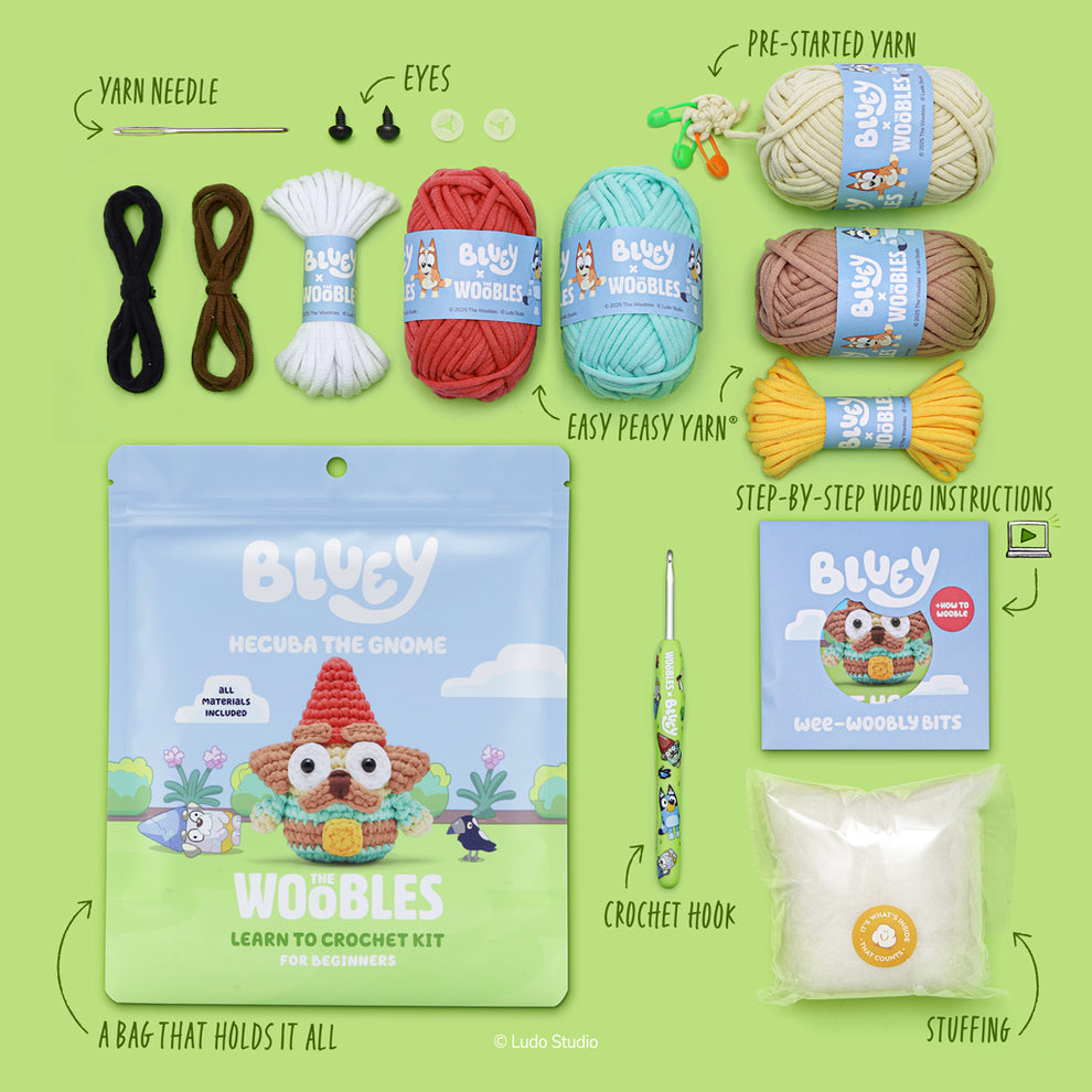 Hecuba the Gnome Crochet Kit | Crochet Kit
