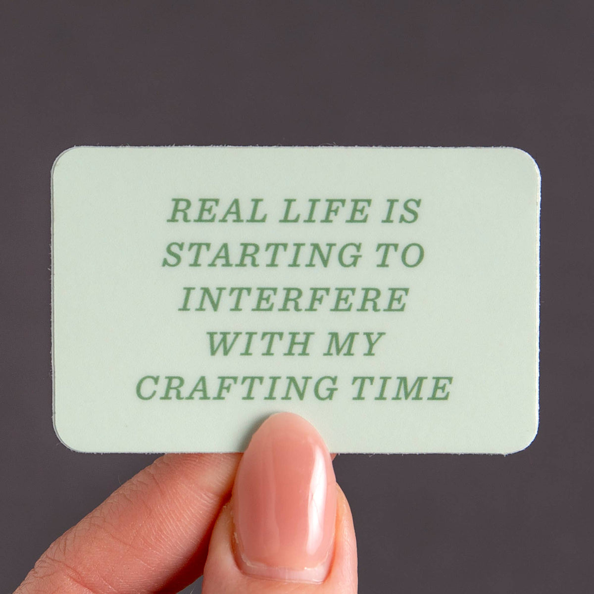 Real Life Is Starting To Interfere Decal Sticker | Sticker