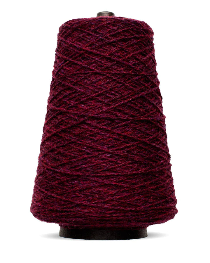 Shetland | 1/2lb Cones Garnet | Yarn - Fingering