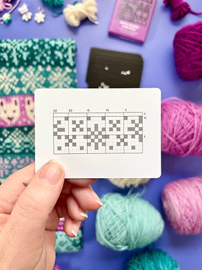 Arctic Doodle Deck (Half Deck) by Pacific Knit Co. sold by Lift Bridge Yarns