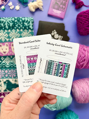  Arctic Doodle Deck (Half Deck) by Pacific Knit Co. sold by Lift Bridge Yarns