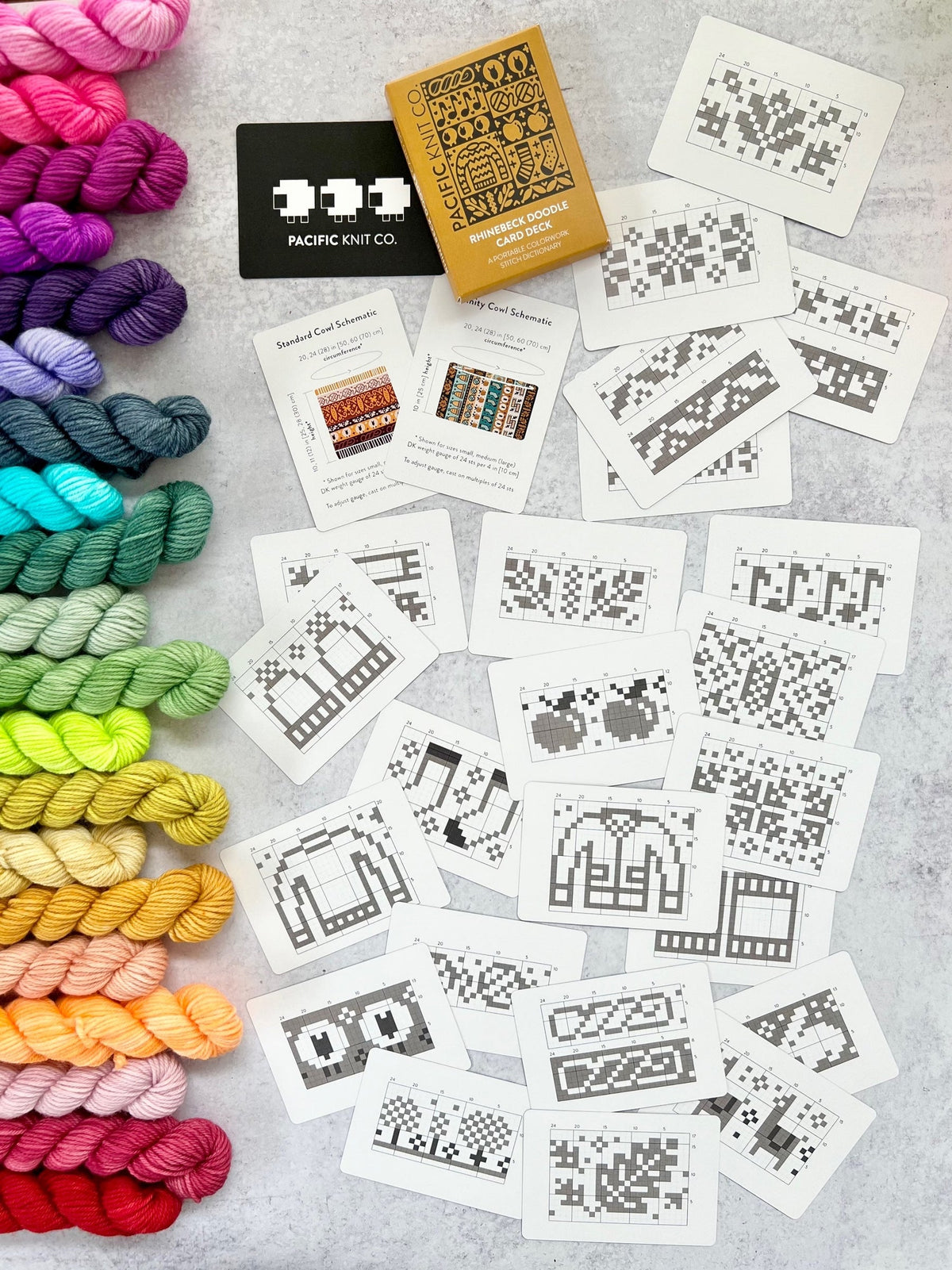 Rhinebeck Doodle Deck | Half Deck | Pattern card deck