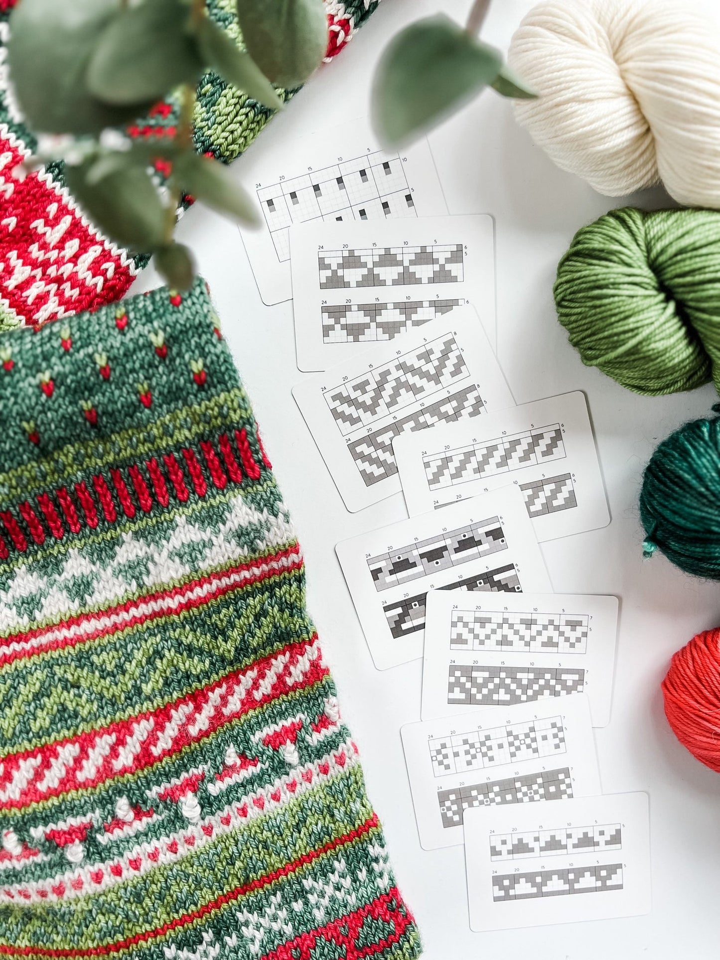 Winter Doodle Deck | Core Deck | Pattern card deck