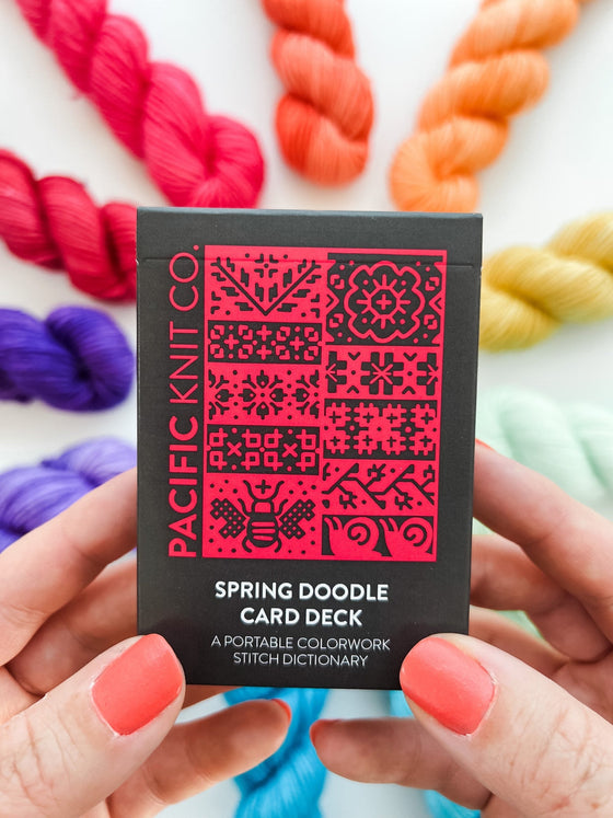  Spring Doodle Deck by Pacific Knit Co. sold by Lift Bridge Yarns