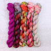 Cat's Meow Collection | Classic Sock | 5 Mini Skein Set (Berry)
