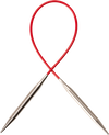 圆针 - 固定长度 |针织红| 9 英寸和 12 英寸