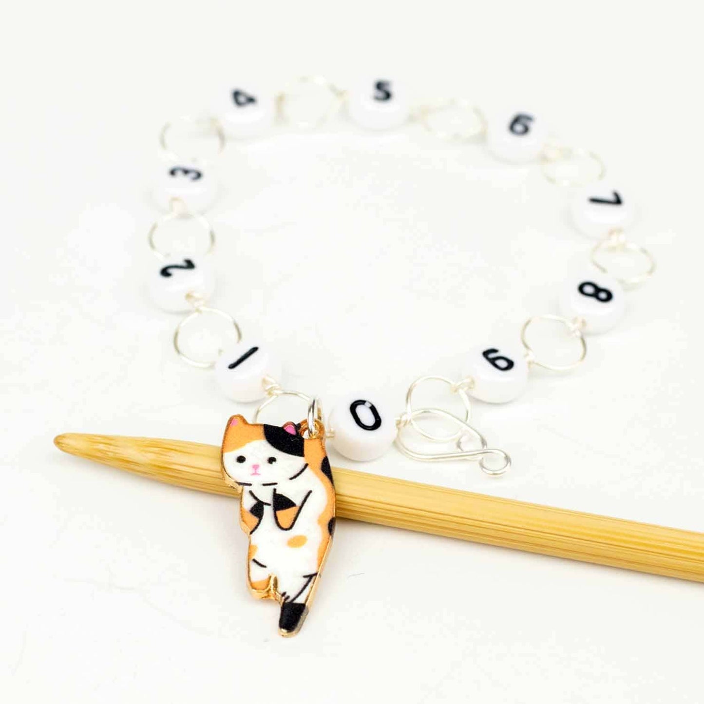 Calico Cat Circle Chain Row Counter | Notions - Stitch Markers