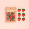 Strawberry Buttons | 1in | 6ct