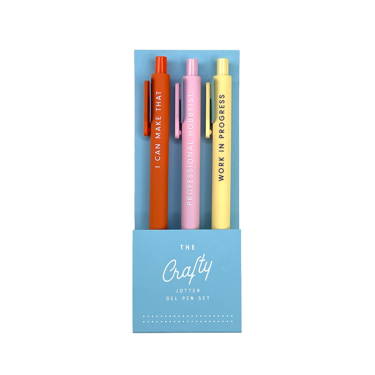 Crafty Jotter Gel Pen: Set of 3 | Markers and Pens
