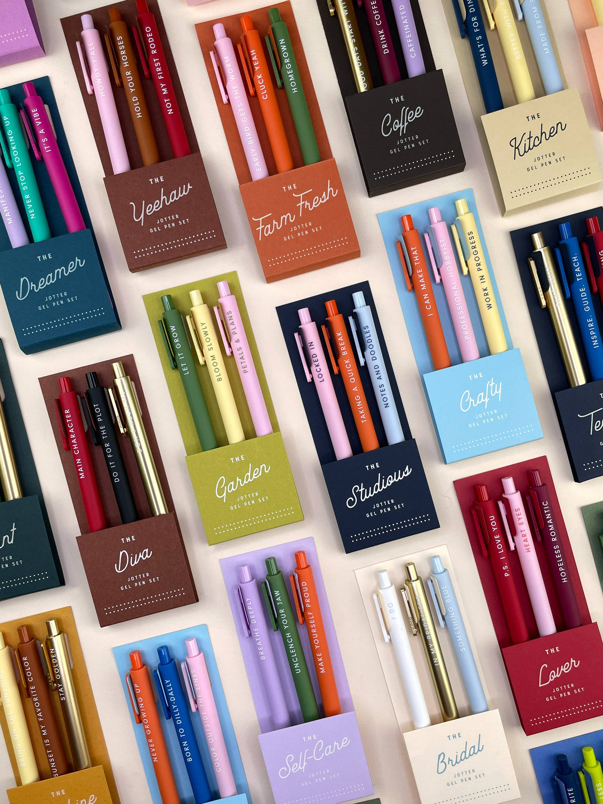 Crafty Jotter Gel Pen: Set of 3 | Markers and Pens