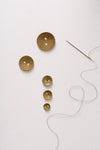  Woodgrain Brass Buttons by Quince & Co. sold by Lift Bridge Yarns