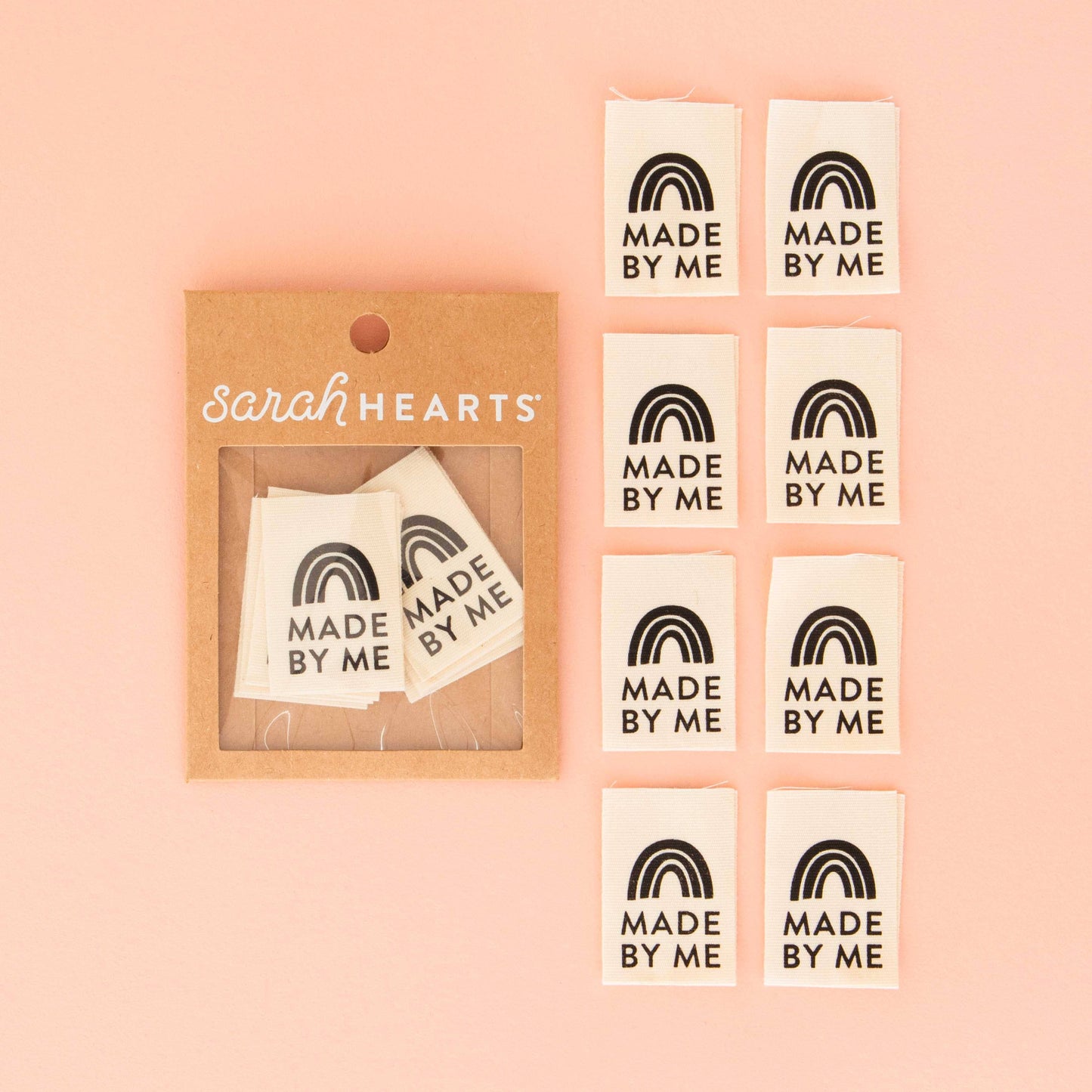 Made by Me Organic Cotton Sew-in Labels | 8ct | Sew-in Labels