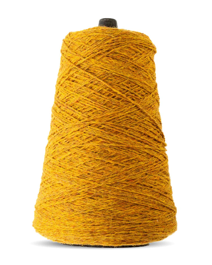 Shetland | 1/2lb Cones Mustard | Yarn - Fingering