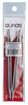 Interchangeable Needles | QUADS SS Lace Tips - 5 inch