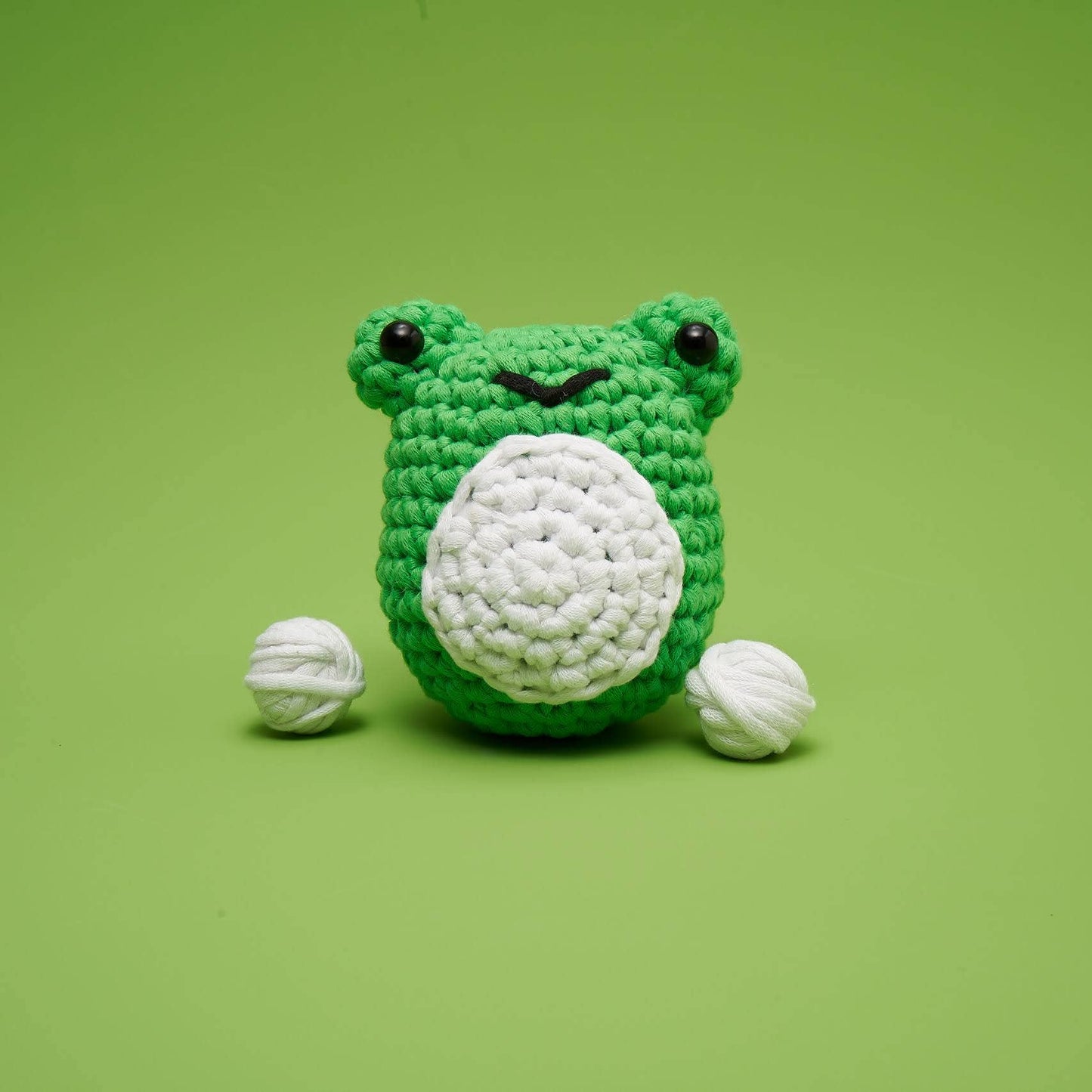 Henri the Frog | Beginner Crochet Kit | Crochet Kit