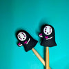 Kawaii Halloween Anime Silicone Stitch Stoppers Fuschia | Needle Stoppers