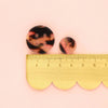 Tortoise Shell Buttons | 5/8in | 10ct